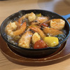 居酒屋【天満海鮮JIN+】のアヒージョが美味しい！