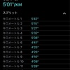 15km走 練習メモ 2019年1月5日