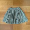 【子供服】kijikijiさんのダブルガーゼで娘用のギャザースカートをつくりました
