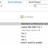 Xcode5.1でundefined symbols for architecture armv64 エラー