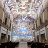 大塚国際美術館／世界初の陶板名画美術館１　Ｂ３①　システィーナ・ホール、聖マルタン聖堂