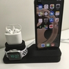 【レビュー】aphquaの充電スタンドならiPhoneとAppleWatch、AirPodsがスタイリッシュに収納できるぞ！