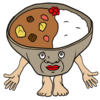 美味しいカレー のかわいいイラスト