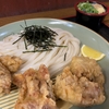 福山市『讃岐うどん なの花』とり天ざる