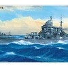 今プラモデルの1/350 日本海軍 重巡洋艦 摩耶 1944 リテイク ”新考証＆新パ-ツ” 「アイアンクラッド(鋼鉄艦)シリーズ」にいい感じでとんでもないことが起こっている？