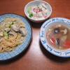 牡蠣のパスタ