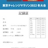 【速報】東京チャレンジマラソン2022冬大会