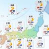 1か月季節が逆戻り 