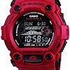 カシオ　G-SHOCK ジーショック Burning Red タフソーラー 電波時計 MULTIBAND 6 GW-7900RD-4JF メンズ