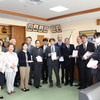 3日、12月議会が開会。県民容貌の沢山の請願が提出に。教育署名提出集会。神山県議が25年の勤続表彰。