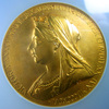 イギリス1897年戴冠60年メダルNGC MS63