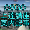 【CSGO】上達講座　案内記事