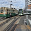鉄道１１２９　広島電鉄皆実町六丁目（みなみまちろくちょうめ）電停にて