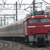 雨の日に撮影した鉄道写真