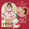 Rose Cutieコラボドレス❤️Red Heart Dolls with Pipi