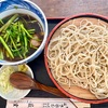 薮重（青井）セリ入り鴨せいろそば