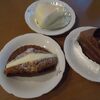 ケーキと昨日の晩ご飯