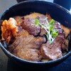 【やきにく かばち】1杯の中で色んな部位が楽しめる焼肉丼(中区江波南)