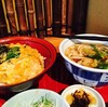 木の葉丼ときざみうどん