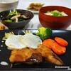 時短レシピ☆ぶりのしょうが焼き献立☆