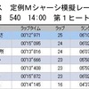 日曜の北総ラリーＭシャーシ５４０模擬レース