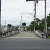 2024/07/17 拝島・福生散歩 05 福生加美歩道橋・観音堂/宿橋・田村酒造石垣・田村分水取水口/洗い場跡/枝垂れ桜/上車水車跡/新橋/商店街