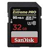 【32GB】 SanDisk サンディスク Extreme Pro SDHC UHS-I U3 V30対応 R:95MB/s 海外リテール SDSDXXG-032G-GN4IN