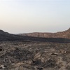 【エチオピア】エルタアレ火山の火口から下山