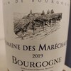 Dom. des Maréchaudes Bourgogne Pinot 2019
