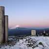 塔ノ岳～鍋割山②　尊仏山荘に泊まり塔ノ岳の夜景と御来光を見る　2020.2.8～2.9