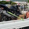 グース250の引取りドライブ