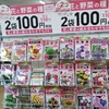 ダイソーの花と野菜の種 2024年春種販売開始 今年は早い！