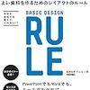 2015/1/24　「伝わるデザインの基本 よい資料を作るためのレイアウトのルール」　高橋 佑磨 (著), 片山 なつ (著)　技術評論社