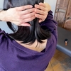 【40代 髪型 手入れが楽】ロングヘアからミディアムストレートに! #Shorts 
