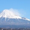 今朝の富士山