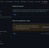 GitHubのPrivateブランチは無料だと保護設定ができない