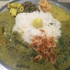 桜海老と旬菜のグリーンカレー