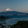 木負からの富士夕景