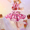 アイカツ！　Aikatsu! Series　星宮（ほしみや）いちご　舞台衣装　ピンク　キラキラ　スクールアイドル　コスチューム
