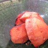 茶懐石講座１２月実習・富有柿味噌焼き