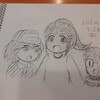 辛さを紛らわそうとして
