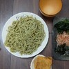 子どもと うどん作り＊お茶香る緑のうどん  