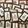 絵を描くことと、モノに絵をのせること。展示に寄せて。