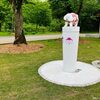 悠久山公園で犬用トイレを発見！ペット連れに優しくて可愛い♪