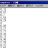 pythonでテキストファイルの数値データを取り扱う
