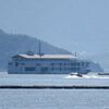 　海辺の風景・豪華客船ガンツウ