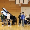 ５年生：分散授業参観③　１組　合奏＆クイズ