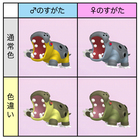 色違い ナマコブシ ナマコブシ 投げのあとはしっかりスキンケア ポケモン 色違い研究所