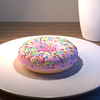 Blenderでドーナツ作り(8) ライティングとか