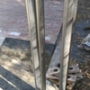 木製の門柱を立ち上げるpart1